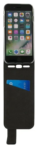 Mobilize Classic Gelly Flip iPhone SE (2020/2022)/8/7/6 Hoesje Zwart afbeelding 2