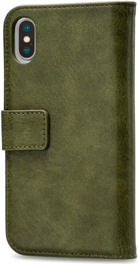 Mobilize Elite Gelly Wallet Apple iPhone XS / X Hoesje Book Case Groen afbeelding 3