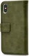 Mobilize Elite Gelly Wallet Apple iPhone XS / X Hoesje Book Case Groen afbeelding 3