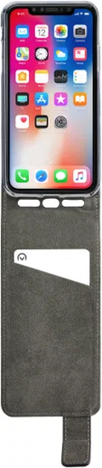 Mobilize Classic Gelly Flip Case Apple iPhone XR Hoesje Zwart afbeelding 1