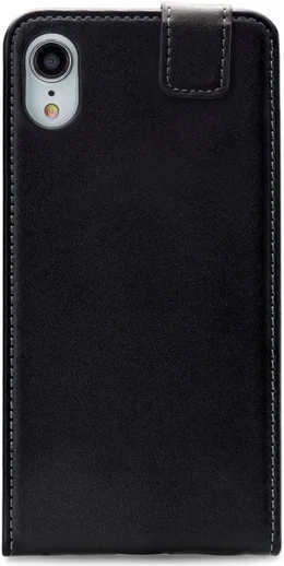 Mobilize Classic Gelly Flip Case Apple iPhone XR Hoesje Zwart afbeelding 2