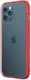 RhinoShield Mod NX Apple iPhone 12 Pro Max Hoesje Transparant/Rood afbeelding 6