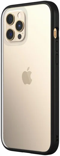 RhinoShield Mod NX Apple iPhone 12 Pro Max Hoesje Transparant/Zwart afbeelding 4