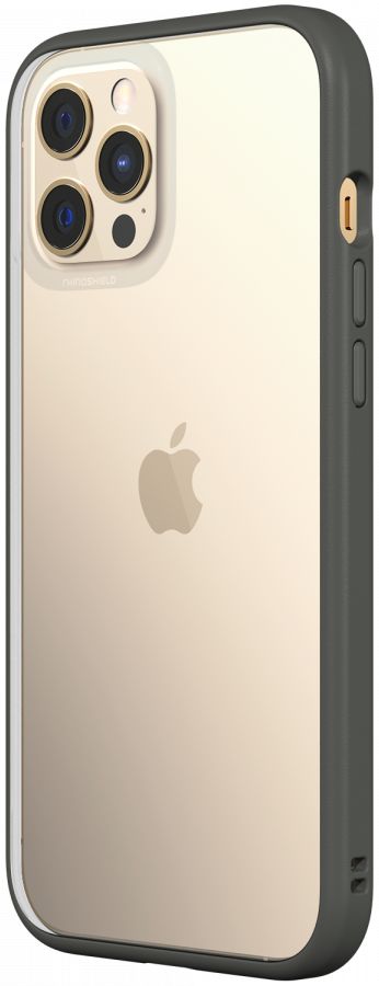 RhinoShield Mod NX Apple iPhone 12 Pro Max Hoesje Transparant/Grey afbeelding 4