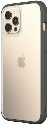 RhinoShield Mod NX Apple iPhone 12 Pro Max Hoesje Transparant/Grey afbeelding 4