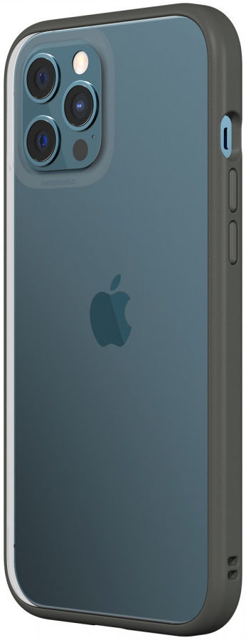 RhinoShield Mod NX Apple iPhone 12 Pro Max Hoesje Transparant/Grey afbeelding 6