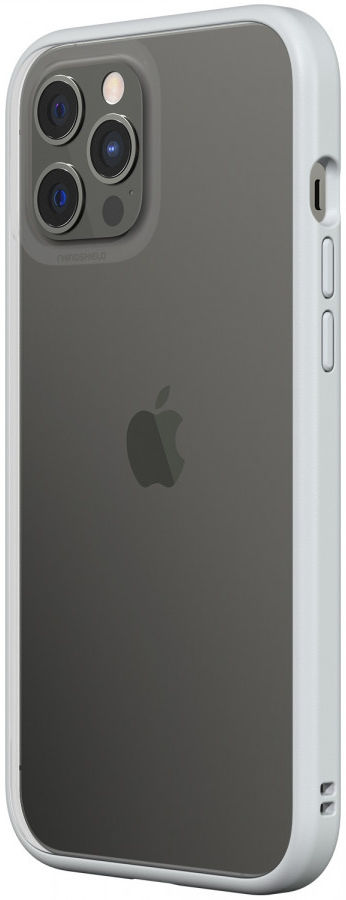 RhinoShield Mod NX Apple iPhone 12 Pro Max Hoesje Transparant/Grijs afbeelding 5