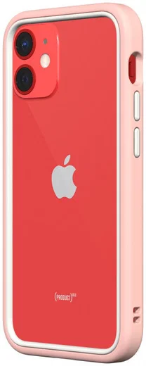 RhinoShield CrashGuard NX Apple iPhone 12 Mini Hoesje Roze/Wit afbeelding 8