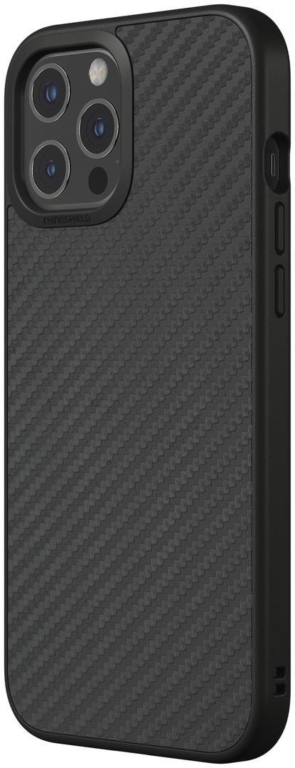 RhinoShield SolidSuit Apple iPhone 12 Pro Max Hoesje Carbon Fiber afbeelding 4