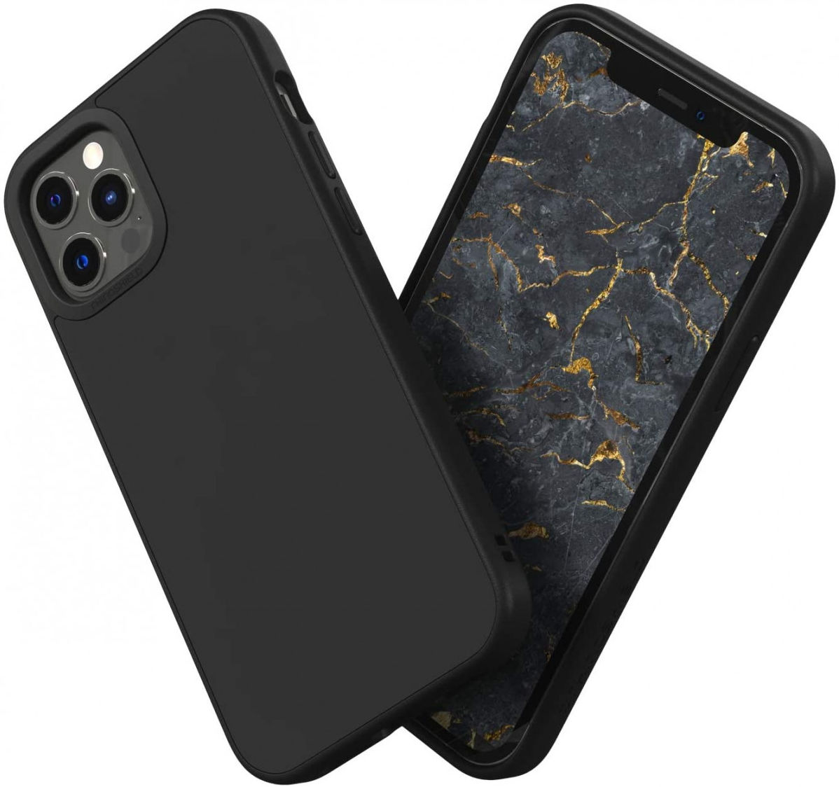 RhinoShield SolidSuit Apple iPhone 12 Pro Max Hoesje Classic Zwart afbeelding 1