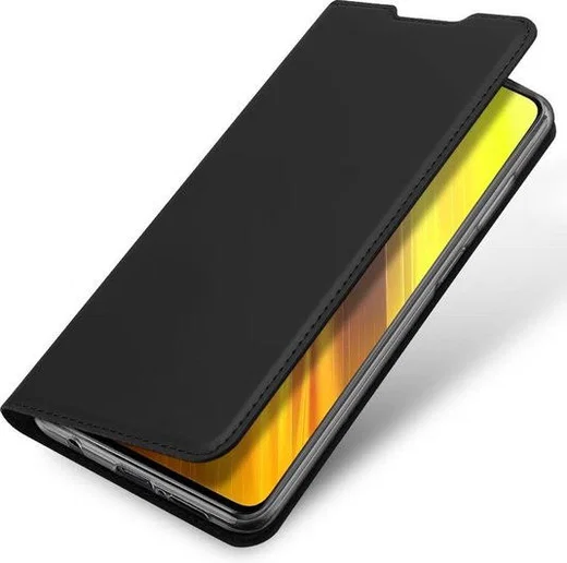 Dux Ducis Skin Pro Series Xiaomi Poco X3 / X3 Pro Hoesje Wallet Zwart afbeelding 1