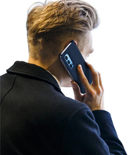 Dux Ducis Skin Pro Series Oppo Reno 4 5G Hoesje Wallet Blauw afbeelding 6