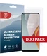 Rosso OnePlus Nord N100 Ultra Clear Screen Protector Duo Pack afbeelding 1