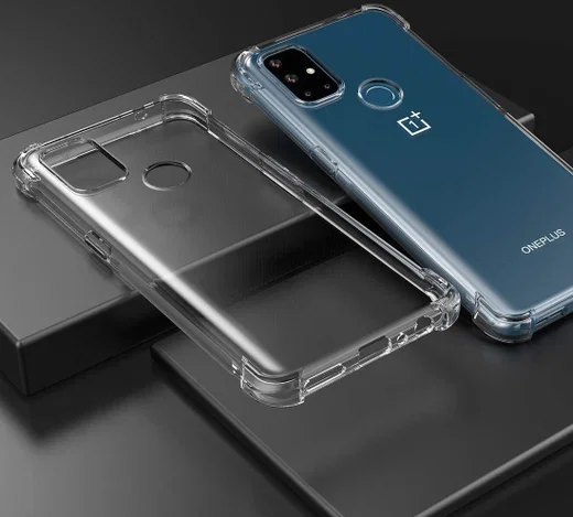 OnePlus Nord N10 Hoesje TPU Schokbestendig Transparant afbeelding 9