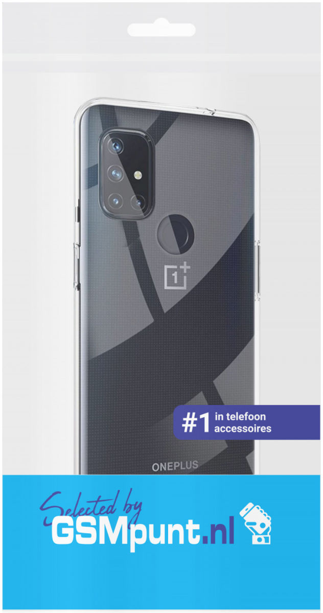 OnePlus Nord N10 5G Back Cover Dun TPU Transparant afbeelding 3
