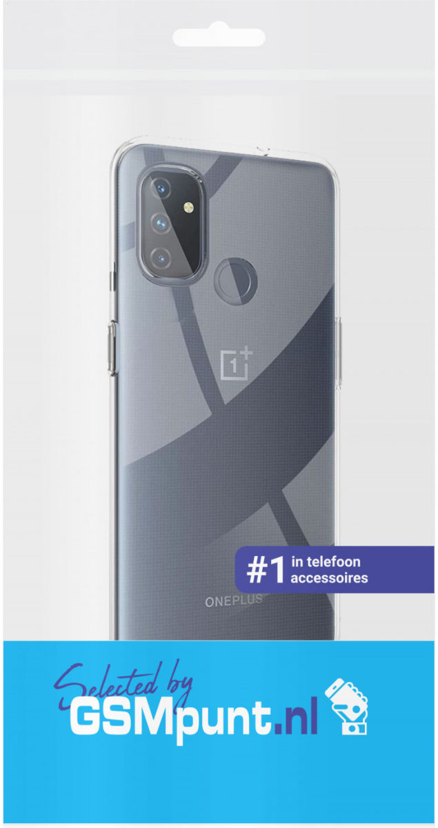 OnePlus Nord N100 Back Cover Dun TPU Transparant afbeelding 3