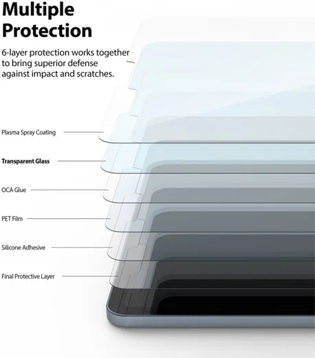 Ringke ID Glass Apple iPad Air 2020/2022 / Pro 11 Screenprotector afbeelding 3