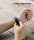 Ringke Rubber One - Universeel Smartwatch 22MM Bandje - Flexibel TPU - Zwart afbeelding 4