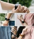 Ringke Leather One Universeel Smartwatch Bandje Leer 22MM Zwart afbeelding 10