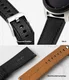 Ringke Leather One Universeel Smartwatch Bandje Leer 22MM Zwart afbeelding 8