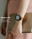 Ringke Leather One Universeel Smartwatch Bandje Leer 22MM Zwart afbeelding 9