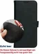 Rosso Deluxe Samsung Galaxy S21 Ultra Hoesje Wallet Case Leer Zwart afbeelding 8