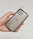 Nudient Glossy Thin Case iPhone 12 / 12 Pro Hoesje Transparant Zwart afbeelding 3