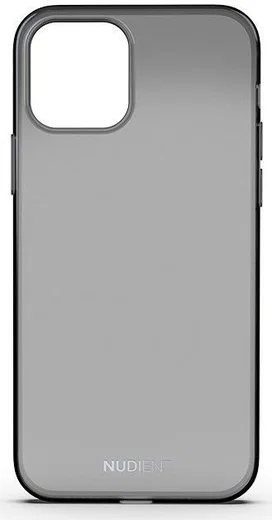 Nudient Glossy Thin Case iPhone 12 / 12 Pro Hoesje Transparant Zwart afbeelding 2