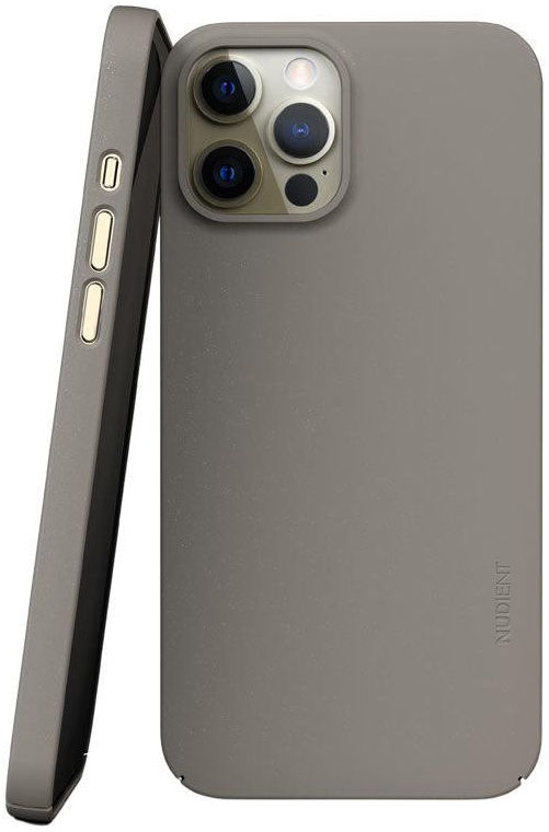 Nudient Thin Case V3 Apple iPhone 12 / 12 Pro Hoesje Back Cover Beige afbeelding 1