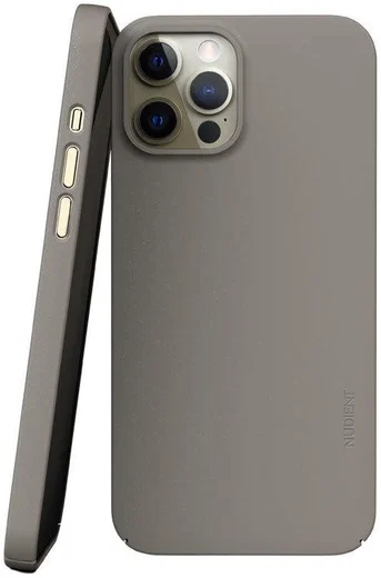 Nudient Thin Case V3 Apple iPhone 12 / 12 Pro Hoesje Back Cover Beige afbeelding 1