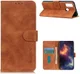KHAZNEH Oppo A53 / A53s Hoesje Retro Wallet Book Case Bruin afbeelding 6