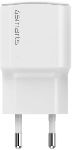 4smarts DoublePort 20W USB-A QC en USB-C Power Delivery Adapter Wit afbeelding 9