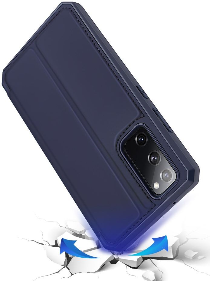Dux Ducis Skin X Series Samsung Galaxy S20 FE Hoesje Blauw afbeelding 7