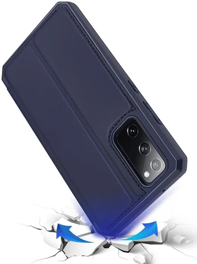 Dux Ducis Skin X Series Samsung Galaxy S20 FE Hoesje Blauw afbeelding 7