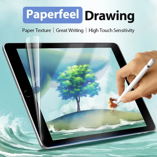 Dux Ducis Paper Feel Apple iPad 10.2 (2019/2020/2021) Screen Protector afbeelding 3