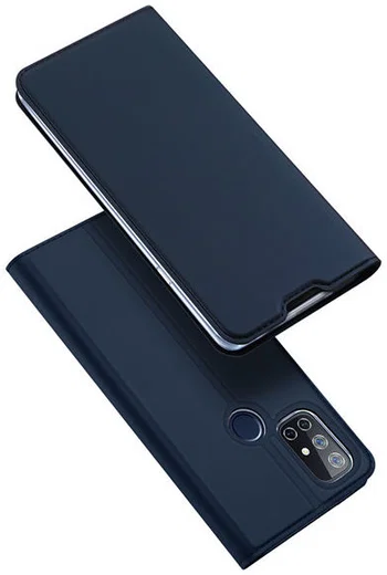 Dux Ducis Skin Pro Series OnePlus N10 Wallet Hoesje Blauw afbeelding 1