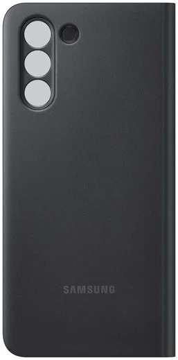 Origineel Samsung Galaxy S21 Hoesje Smart Clear View Cover Zwart afbeelding 6