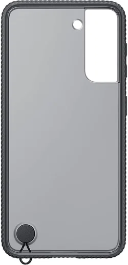Origineel Samsung Galaxy S21 Hoesje Clear Protective Cover Zwart afbeelding 4