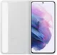 Origineel Samsung Galaxy S21 Plus Hoesje Smart Clear View Cover Grijs afbeelding 2