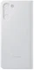 Origineel Samsung Galaxy S21 Plus Hoesje Smart Clear View Cover Grijs afbeelding 3