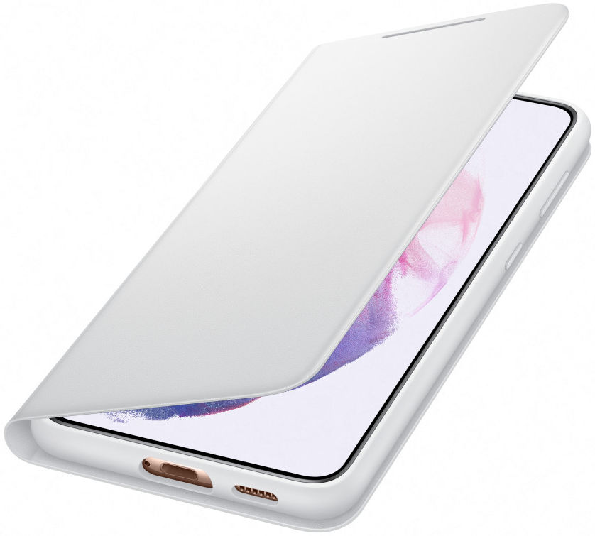 Origineel Samsung Galaxy S21 Plus Hoesje Smart LED View Cover Grijs afbeelding 1