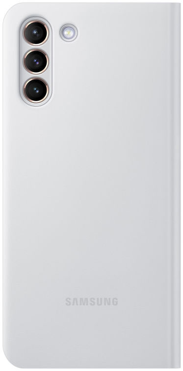 Origineel Samsung Galaxy S21 Plus Hoesje Smart LED View Cover Grijs afbeelding 3