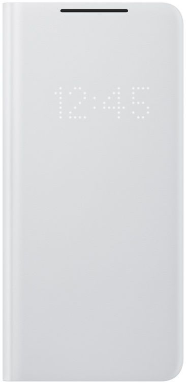 Origineel Samsung Galaxy S21 Plus Hoesje Smart LED View Cover Grijs afbeelding 2