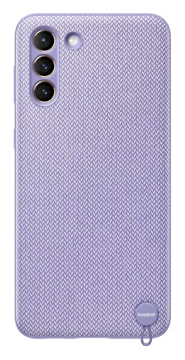Origineel Samsung Galaxy S21 Plus Hoesje Kvadrat Cover Paars afbeelding 1