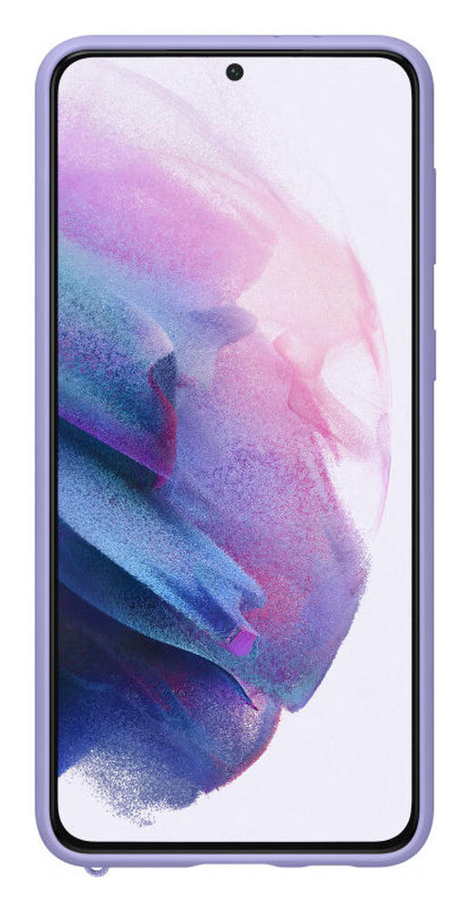 Origineel Samsung Galaxy S21 Plus Hoesje Kvadrat Cover Paars afbeelding 2
