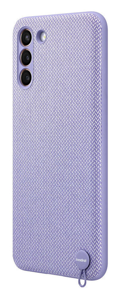 Origineel Samsung Galaxy S21 Plus Hoesje Kvadrat Cover Paars afbeelding 3