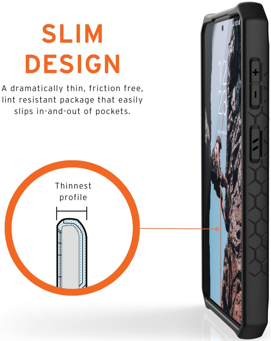 Urban Armor Gear Monarch Samsung Galaxy S21 Hoesje Carbon afbeelding 5