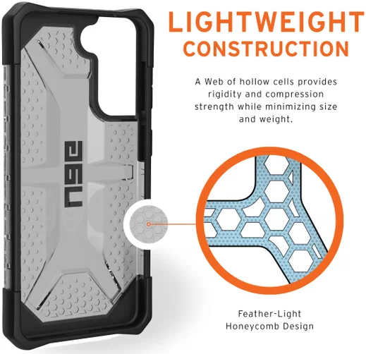 Urban Armor Gear Plasma Samsung Galaxy S21 Back Cover Hoesje Ash afbeelding 6