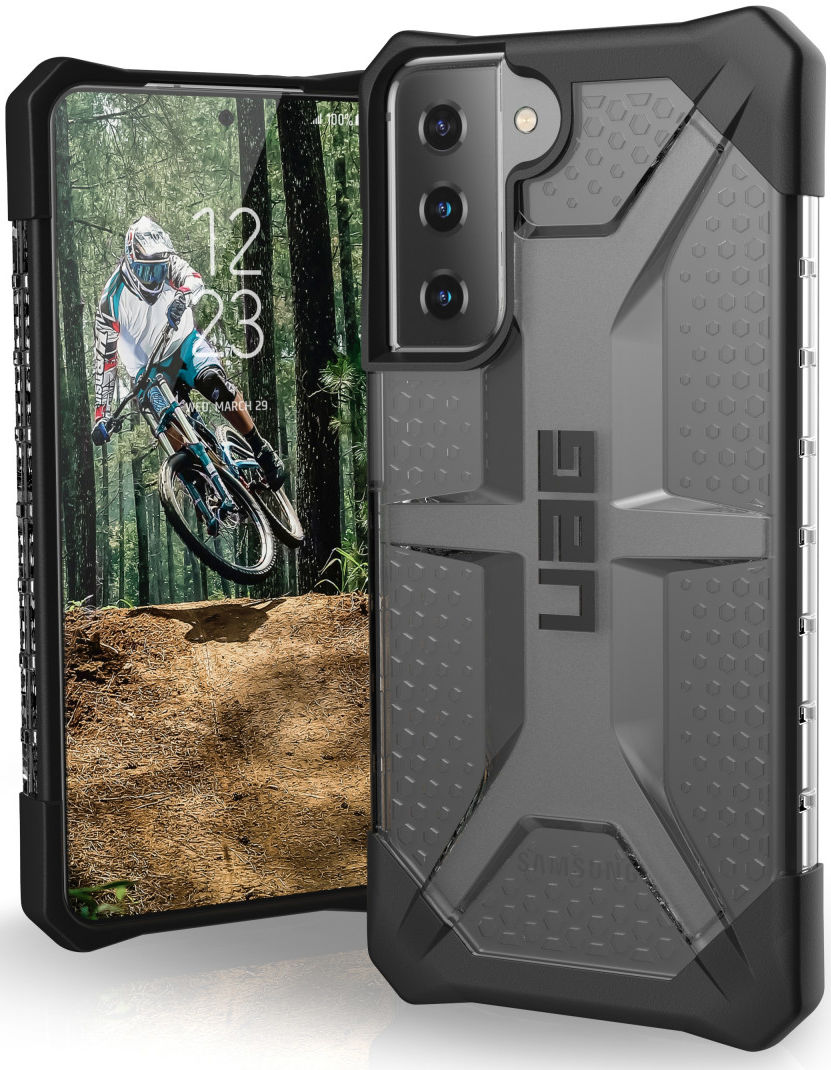 Urban Armor Gear Plasma Samsung Galaxy S21 Back Cover Hoesje Ash afbeelding 1