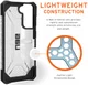 Urban Armor Gear Plasma Samsung Galaxy S21 Back Cover Hoesje Ice afbeelding 6